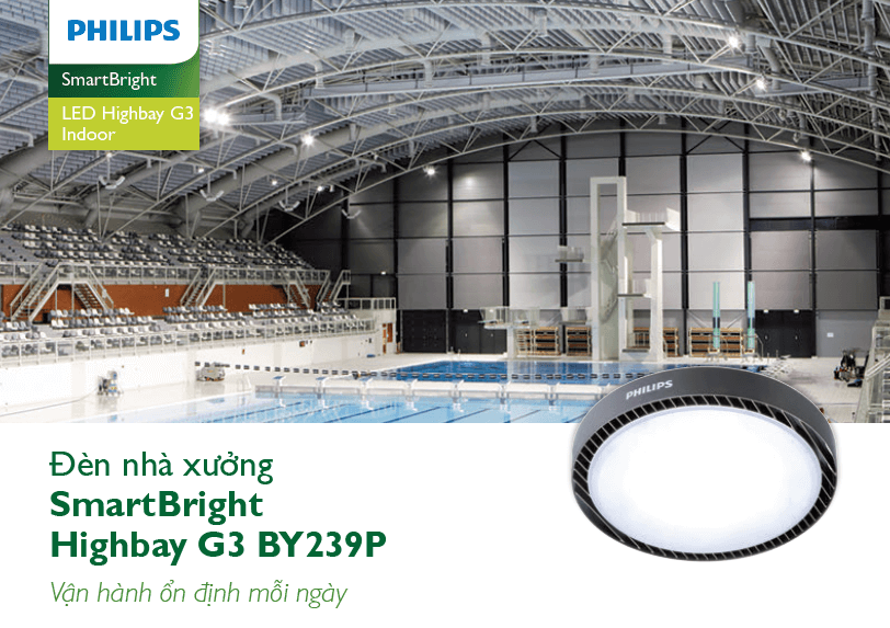 SmartBright HB BY239P LED200/NW PSU