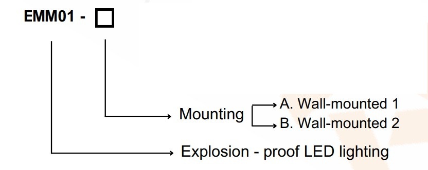 ĐÈN KHẨN CẤP CHỐNG CHÁY NỔ EMM01 
