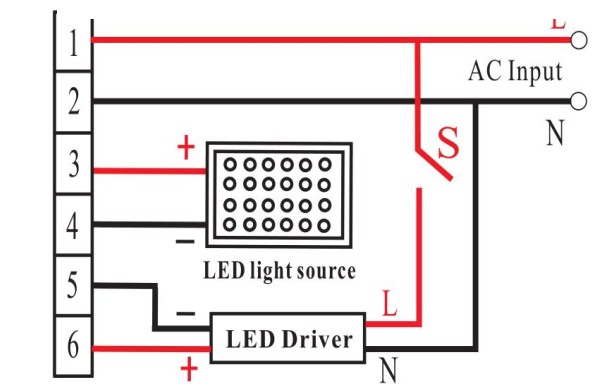 BỘ LƯU ĐIỆN ĐÈN LED 25W DF168-30D