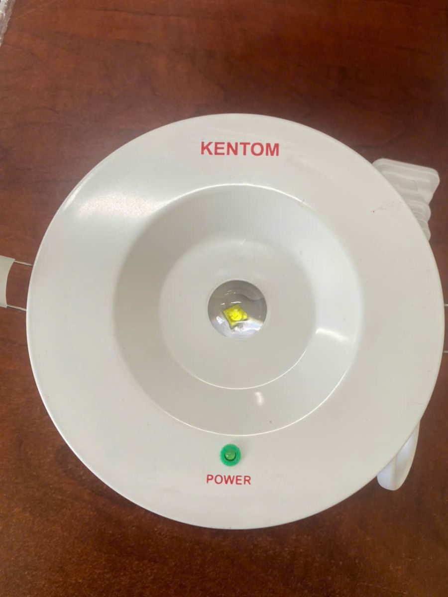 ĐÈN CHIẾU SÁNG SỰ CỐ ÂM TRẦN KENTOM 3W KT770