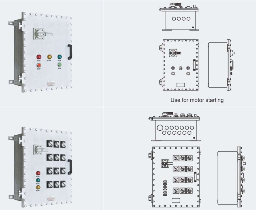 TỦ PHÂN PHỐI ĐIỆN CHỐNG CHÁY NỔ WAROM HRMD92
