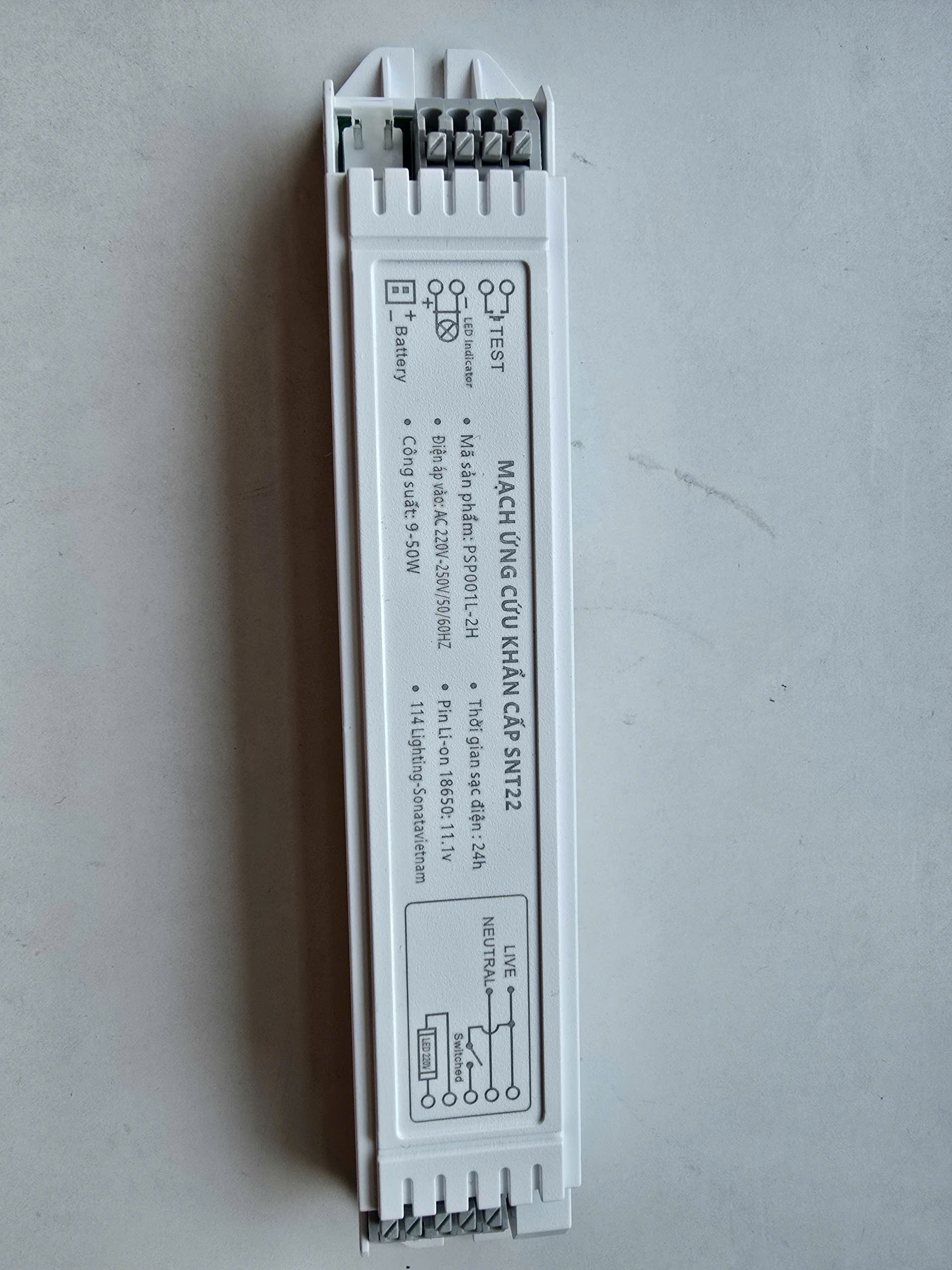 BỘ LƯU ĐIỆN ĐÈN LED 9W-50W PSP001L-2H